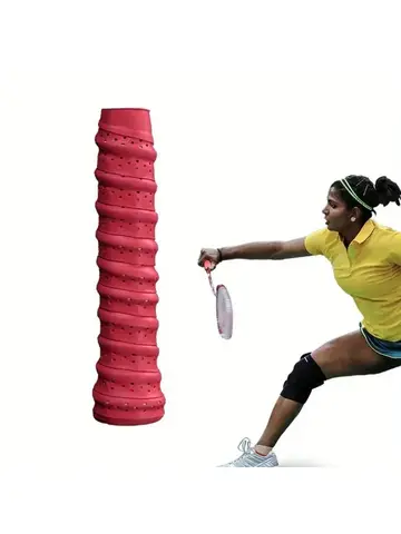 테니스 그립 테이프, 배드민턴 핸들 랩 라켓 핸들 테이프, 배드민턴 라켓 그립 테이프, 초흡수성 테니스 오버그립 땀, 1PC