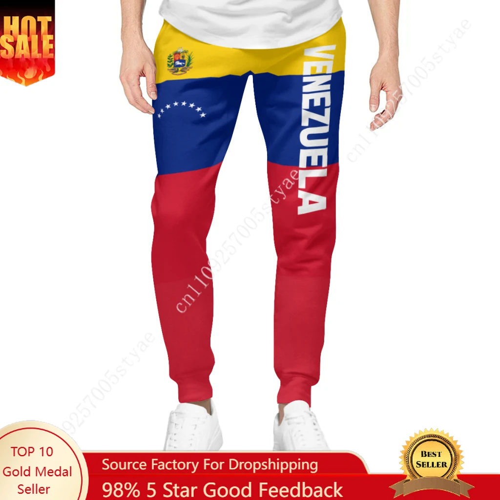 

Venezuela Flag Pants Mens Sweatpants with Pockets Sports Joggers Pants Casual Long Pants Loose Trousers with Drawstring 2026