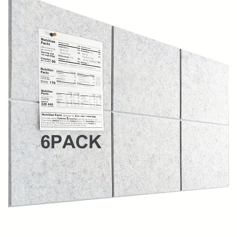 مجموعة مربعة مكونة من ست قطع، 30 سم، مجموعة لباد سميكة، مثالية لتزيين المنزل والتخزين، الفصول الدراسية، المكتب، المهجع، ديكور غرفة النوم، يمكن تخزين بطاقات بريدية مختلفة، صور، المذكرات، ديكورات العطلات، إلخ