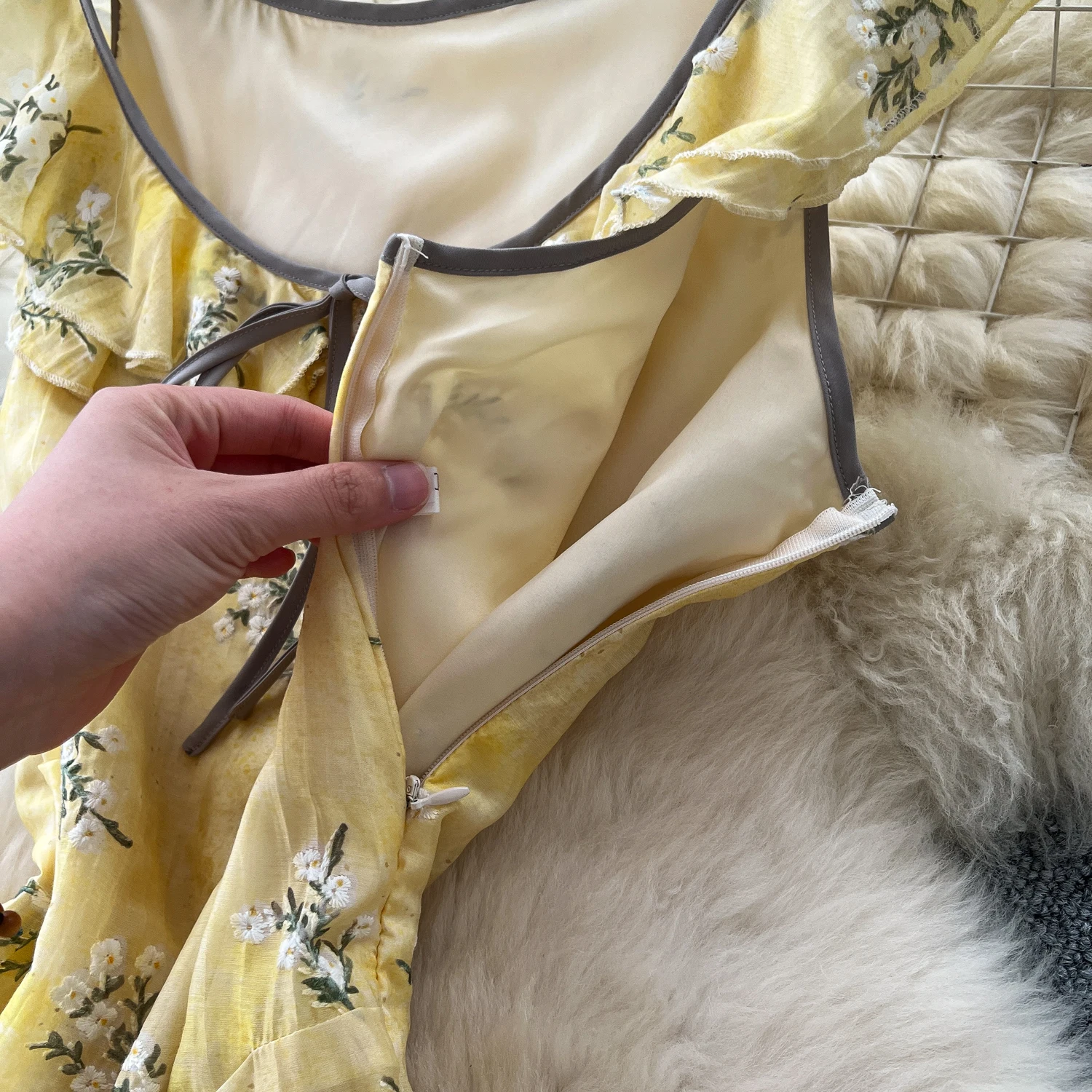 Chic vintage Sexy imprimé sans manches mince élégant fée mode coréenne Boho robe d'été plage femmes vêtements robe