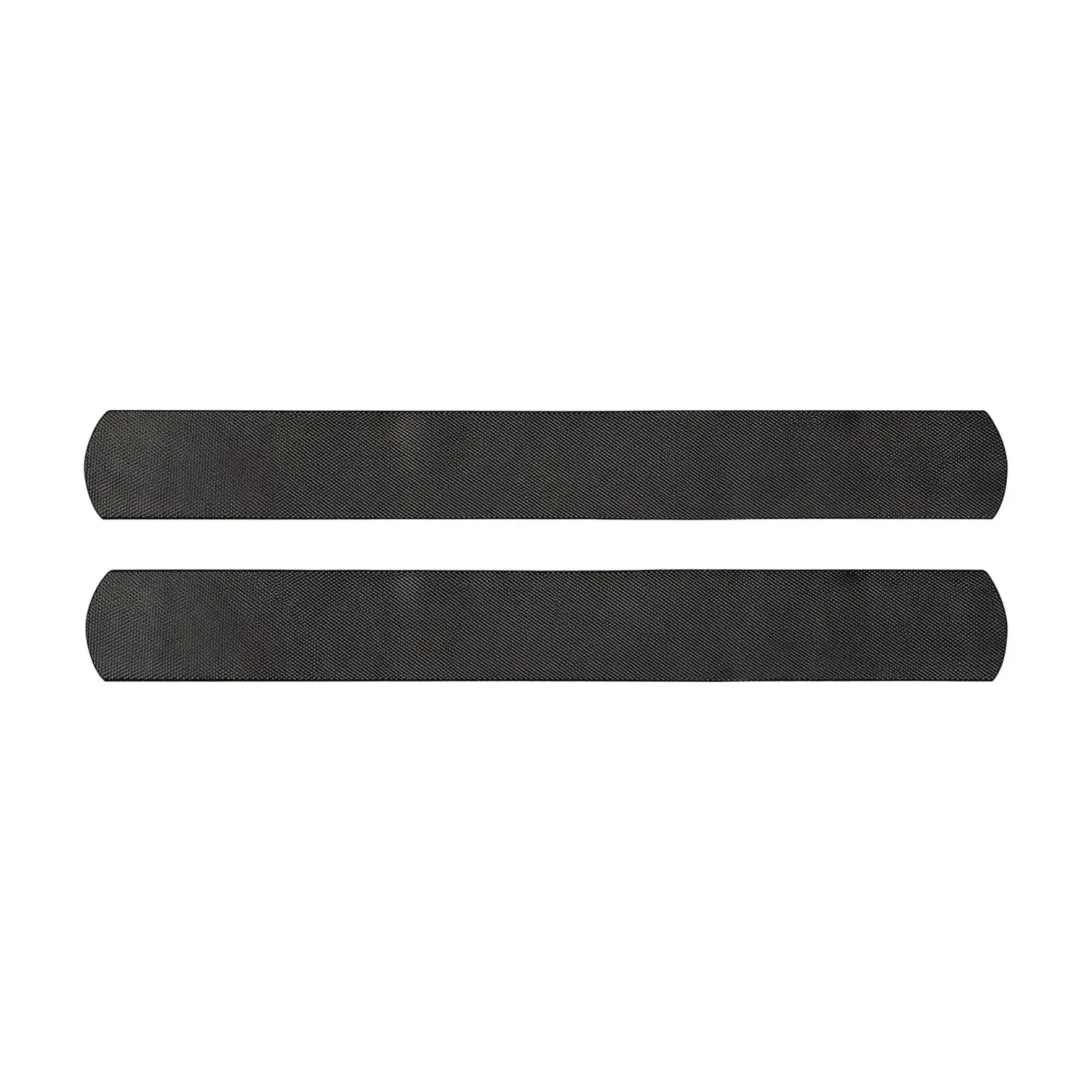 2 Pieces Rubber Furniture Floor-Protection Strip Scratch-Resistant Non-Slip Furniture Strip with Textured Surface Low-Profile