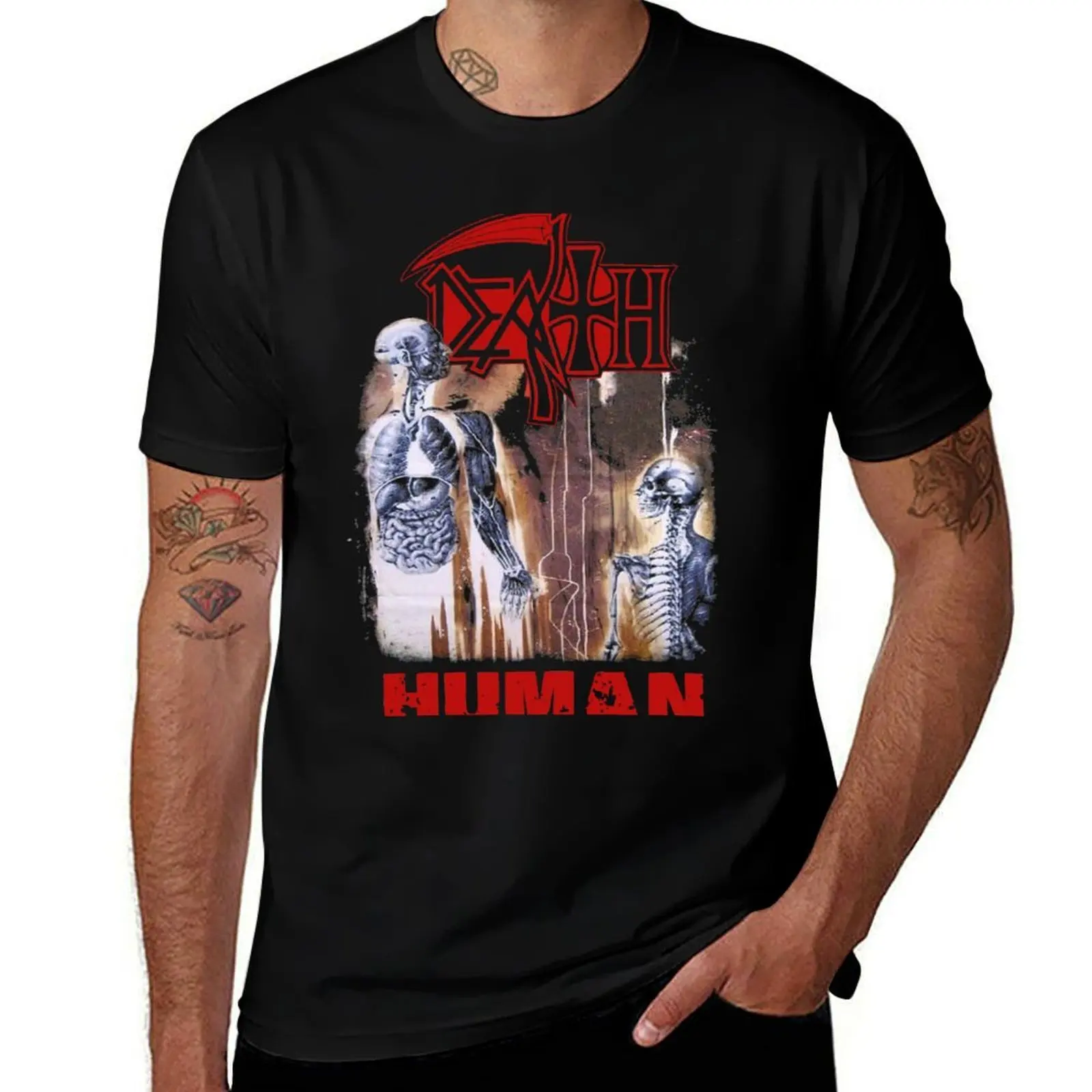 Death - Human T-Shirt Comfort Stretch Tee Shirt T-Shirt