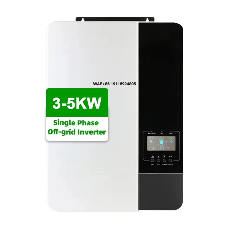 

SPF6000es Off-grid Solar Inverter 6kW 6000W Single Phase Pure Sine Wave Lithium Ion Battery Support CE Certified