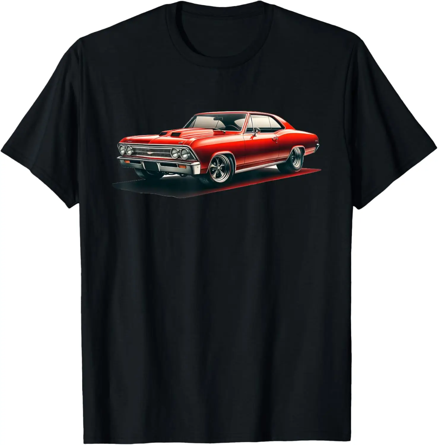 Classic Hot Rod Retro Vintage Custom Hotrod Car Illustration T-Shirt