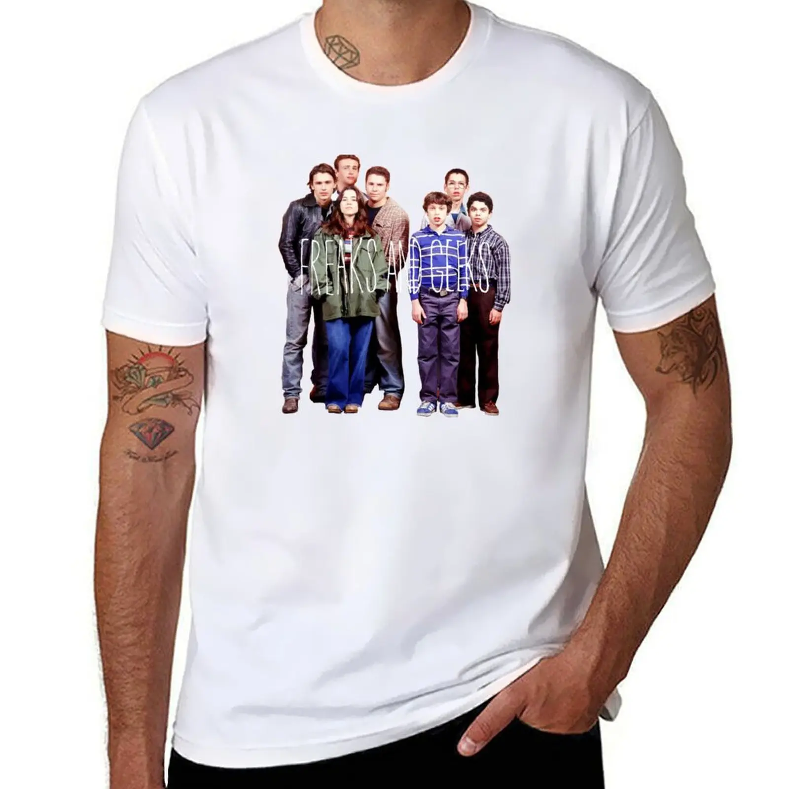 

Freaks and Geeks T-Shirt anime t shirts for man t shirt for man 100 percent cotton T-Shirt