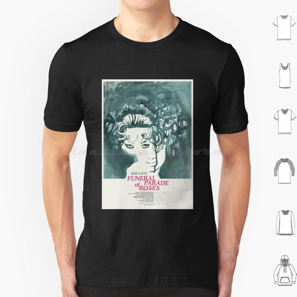 Funeral Parade Of Roses Poster T Shirt Big Size 100% Cotton Funeral Parade Roses