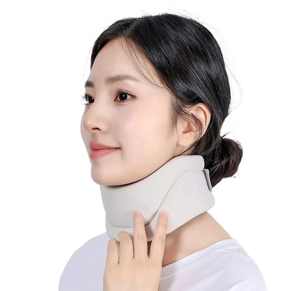 

Ergonomic Stabilizes Vertebrae 360° Cervical Collar Protecting Adjustable Fixing Neck Brace Washable Comfortable Neck Collar