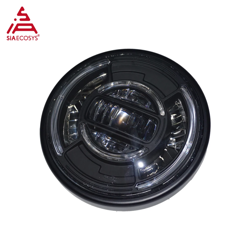 SiAECOSYS EV Front Headlight High Brightness Suitable for Electric Bicycle Scooter Motorcycle