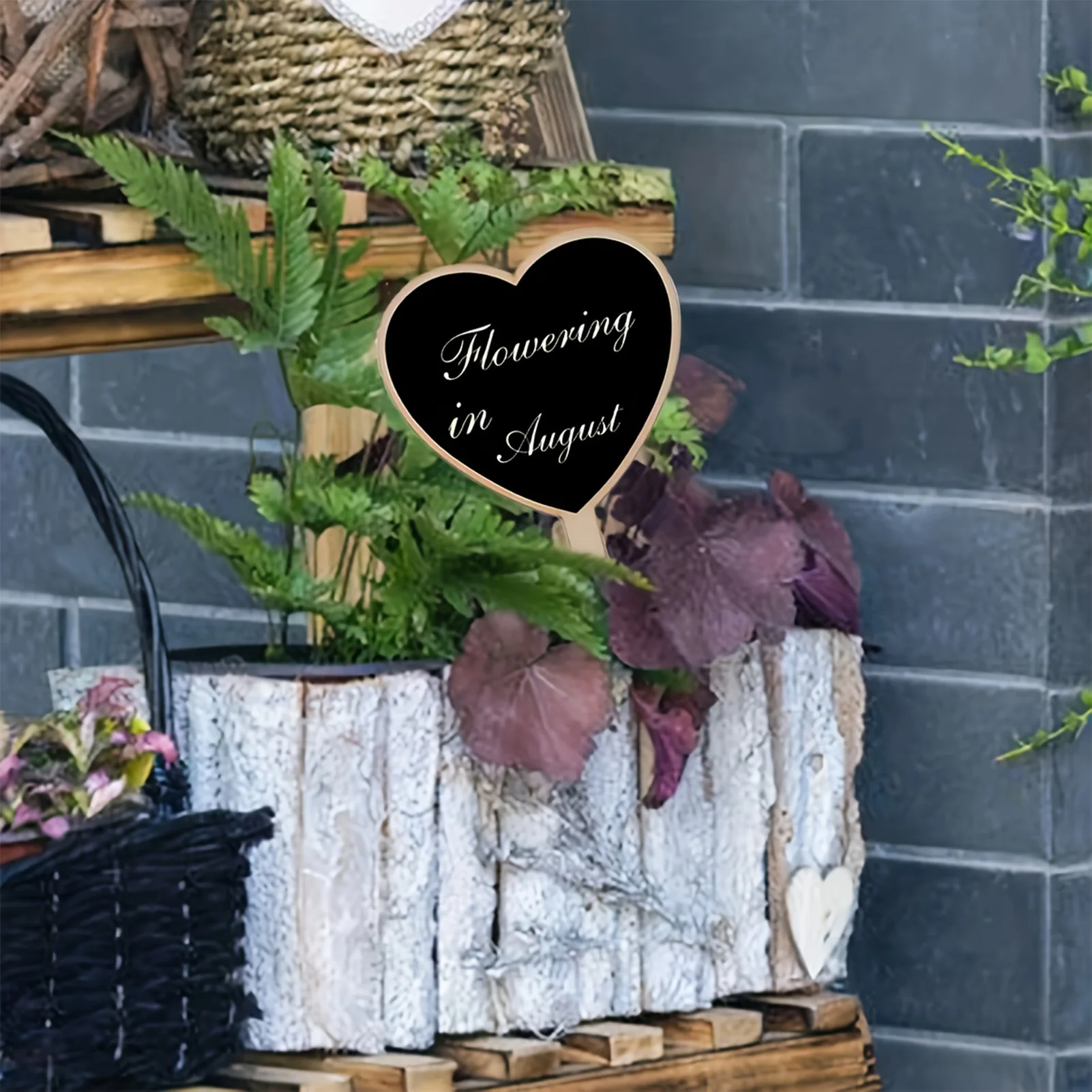 Heart Shaped Mini Chalkboard Detachable Design Wedding Table Number Decor Suitable for Kitchen Product Categories