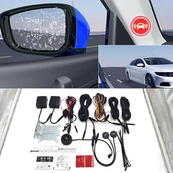 Universal 24Ghz Millimeter Wave Radar BSD Blind Spot Detection System Horizontal 65.61ft Vertical 13.12ft Change Lane Safer 2023