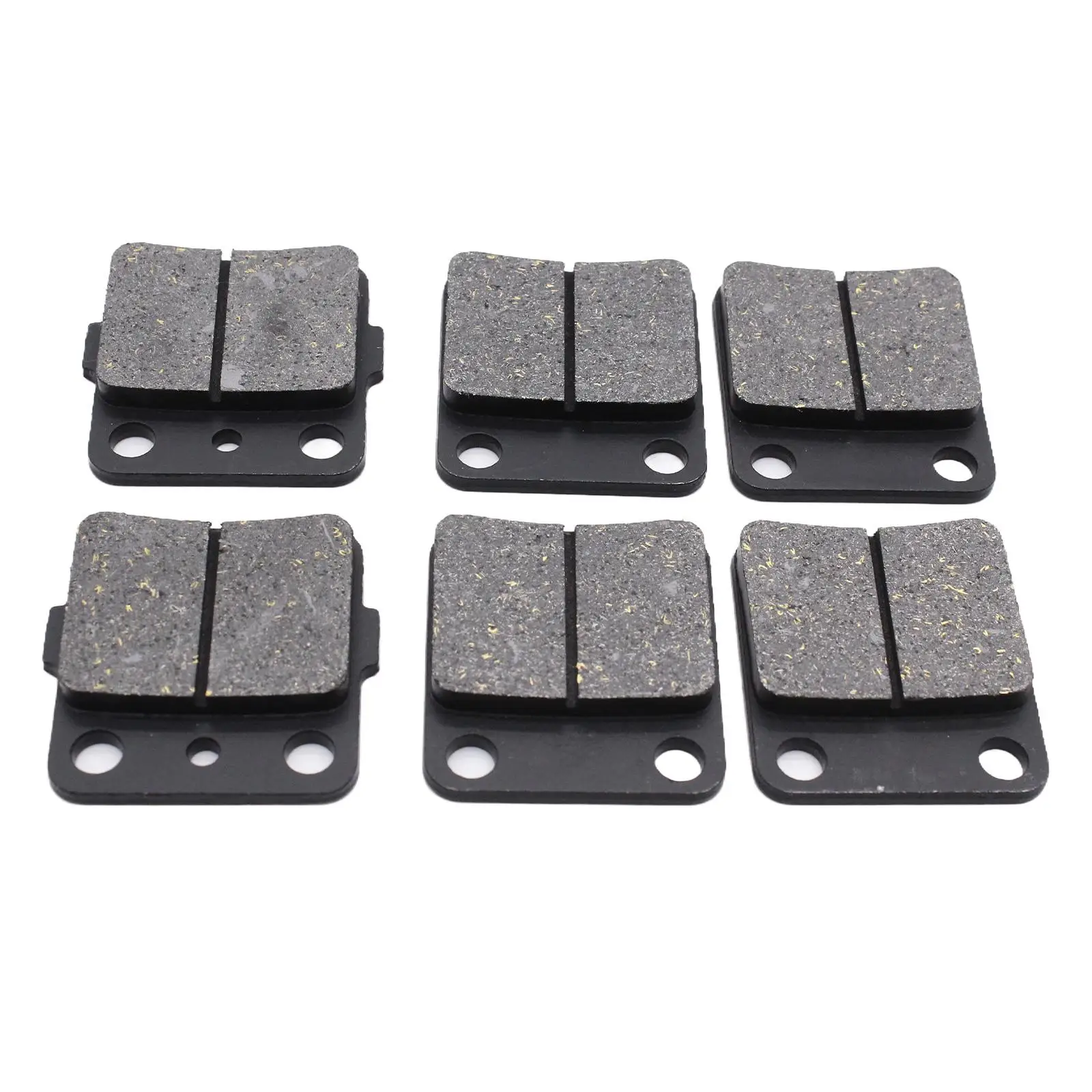 Brake Pad Black Metal Durable 45mm Easy Install Compact OE Replacement for Vehicle Braking