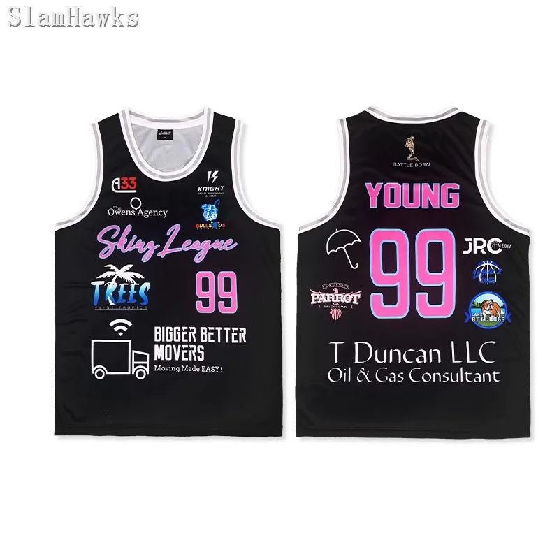 New Arrived Cosplay Europe Design Shirts 12# Morant 99# Young Street Ball Basketball Jerseys Shirts Hiphop