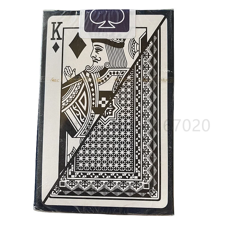 Multiplayer Game Card Creative Box Packed Waterproof Texas Playing Cards Plastic Durable Poker Magic Tricks Tool