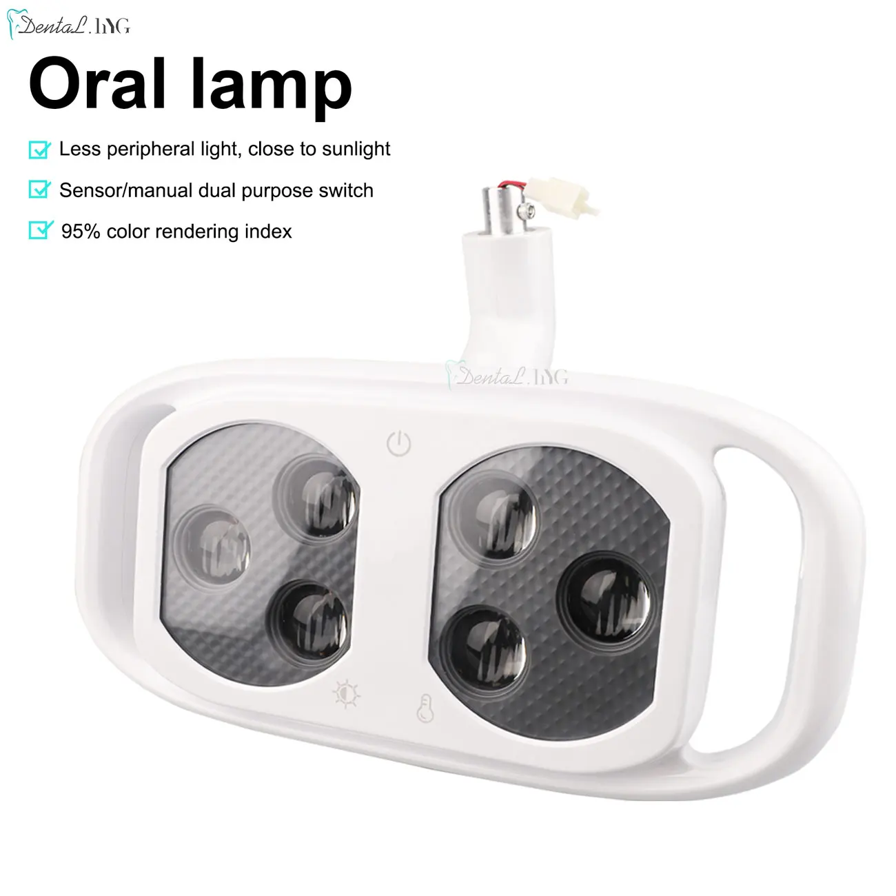 6LED Dental LED Lamp Oral Light For Dentistry Operation Light Chair Inductive Infrared Spotlight Oral Care Teeth Whitening Tool