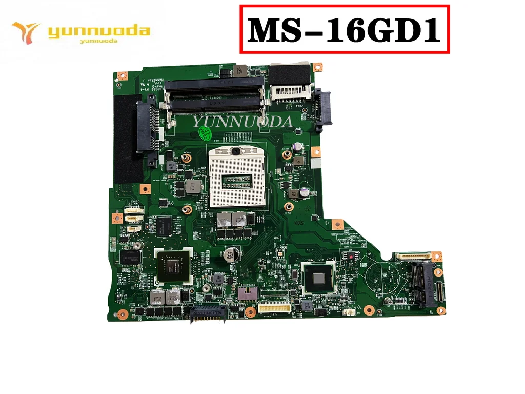 MS-16GD1  For MSI CX61 CX60 CR60 Laptop Motherboard MS-16GD   VER 1.1 Good