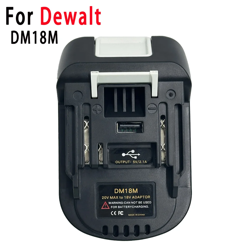 

Адаптер аккумулятора для инструментов Makita 18 В, преобразователь аккумулятора Dewalt 20 В и аккумулятора Milwaukee 18 В в аккумулятор Makita 18 В