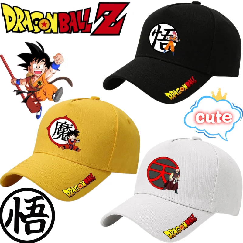 Новая креативная бейсболка унисекс с принтом персонажей аниме Dragon Ball (Мастер Роши, Сон Гоку) – универсальная повседневная кепка высокого качества