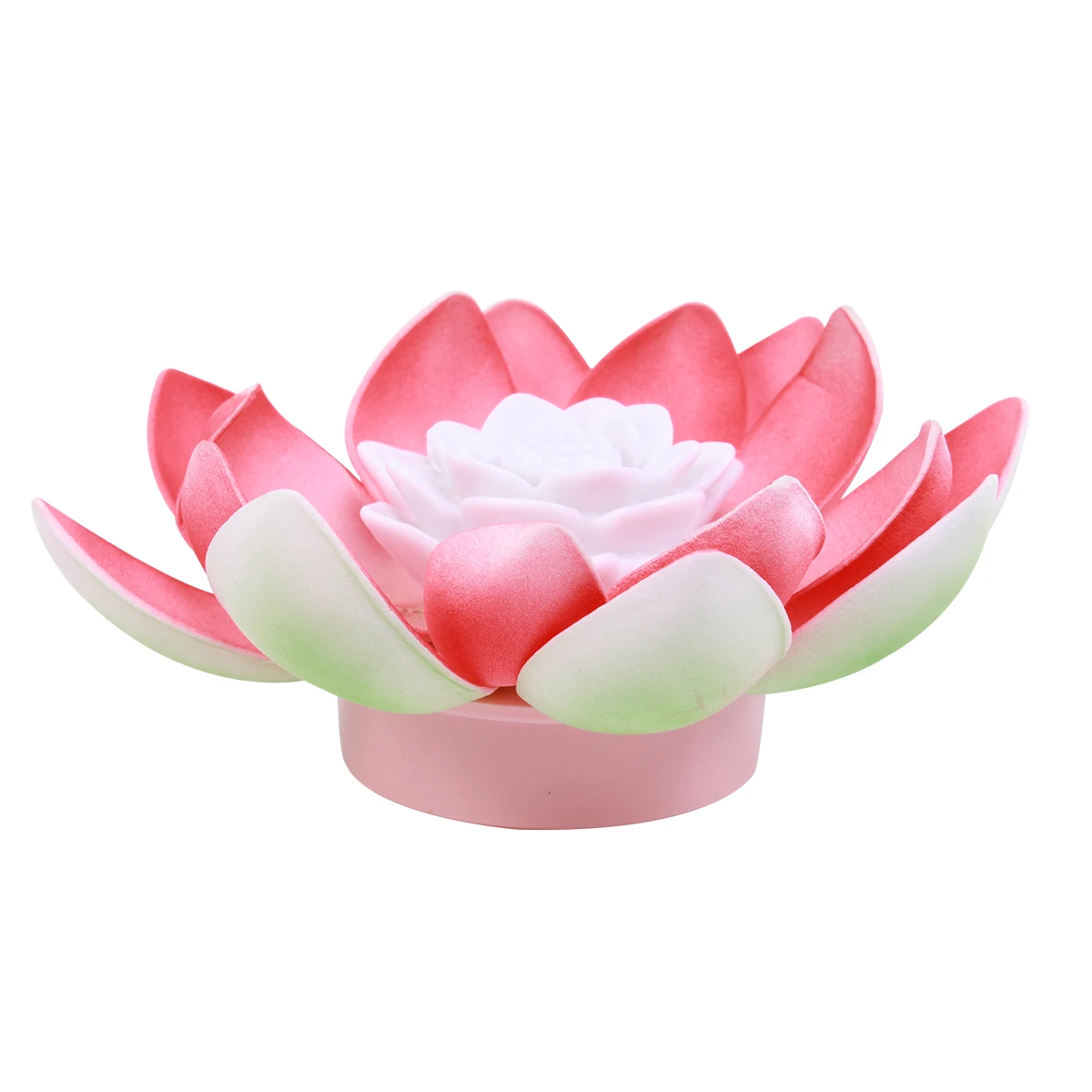 

Led Lotus Lantern Waterproof Flower Pool Light Bright Color Fastness Safe Decor For Kids Pets White Garden Outdoor