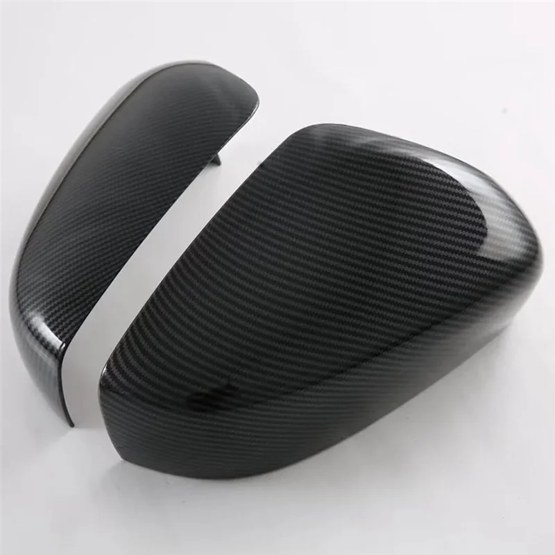 

A90Q-For Subaru Crosstrek 2023 2024 Car Side Door Mirror Cover, Rearview Mirror Cover Trim Replacement Parts ABS Carbon Fiber