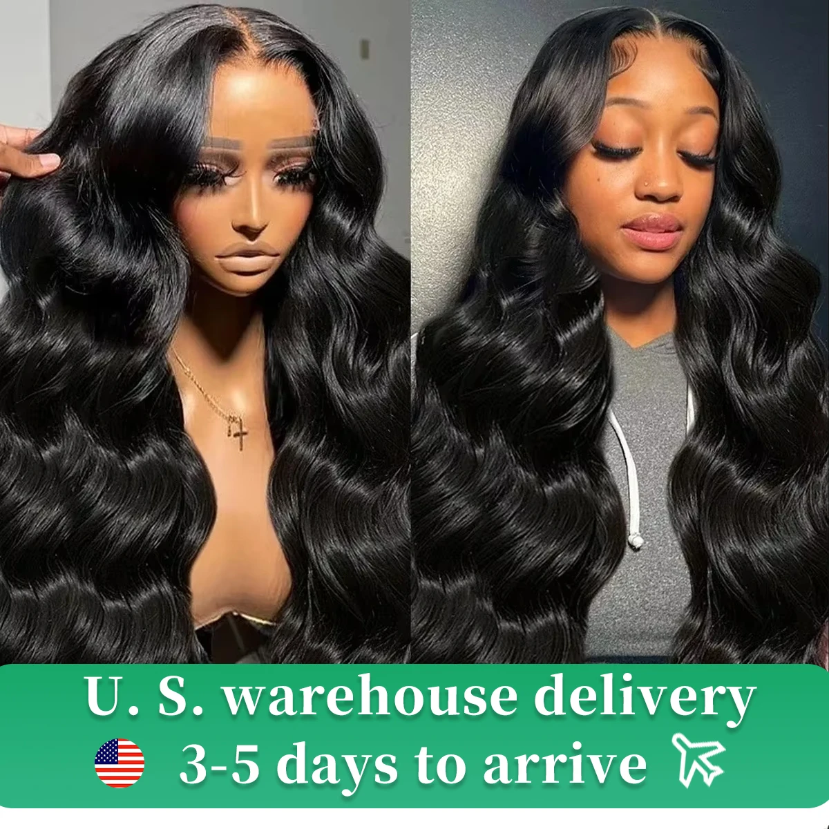 13x6 Transparent Lace Frontal Wig 180 Density Brazilian Lace Closure Wig Wholesale  Body Wave Lace Front Wigs Human Hair