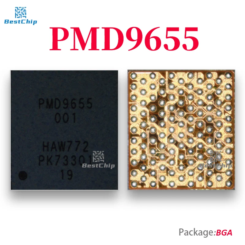 10X PMD9655 001 Original New For iPhone 8 8Plus X Baseband Power IC Chip BGA U_PMIC_E Integrated Circuits Chipset