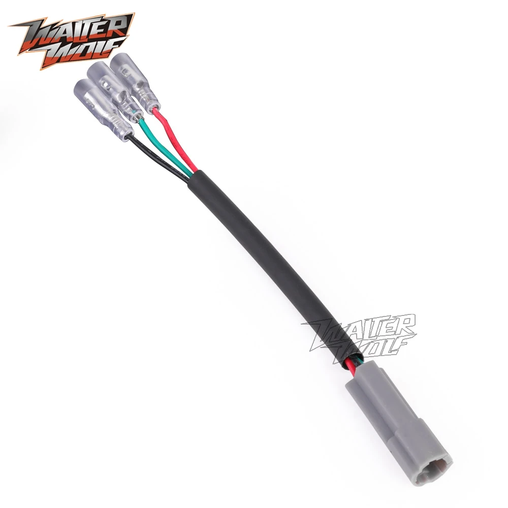 XTZ07 T7 License Plate Light Wiring Cable Plug Connector Adapter For Yamaha Tracer 7 /GT XSR700 Tenere 700 Rally World Raid