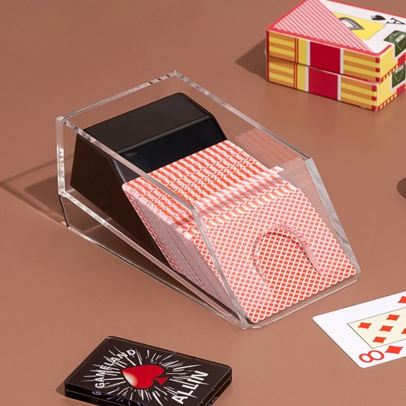 

Блэкджекс сброс для обуви лоток Clear Cards, имеющие аксессуары для обуви покерных аксессуаров