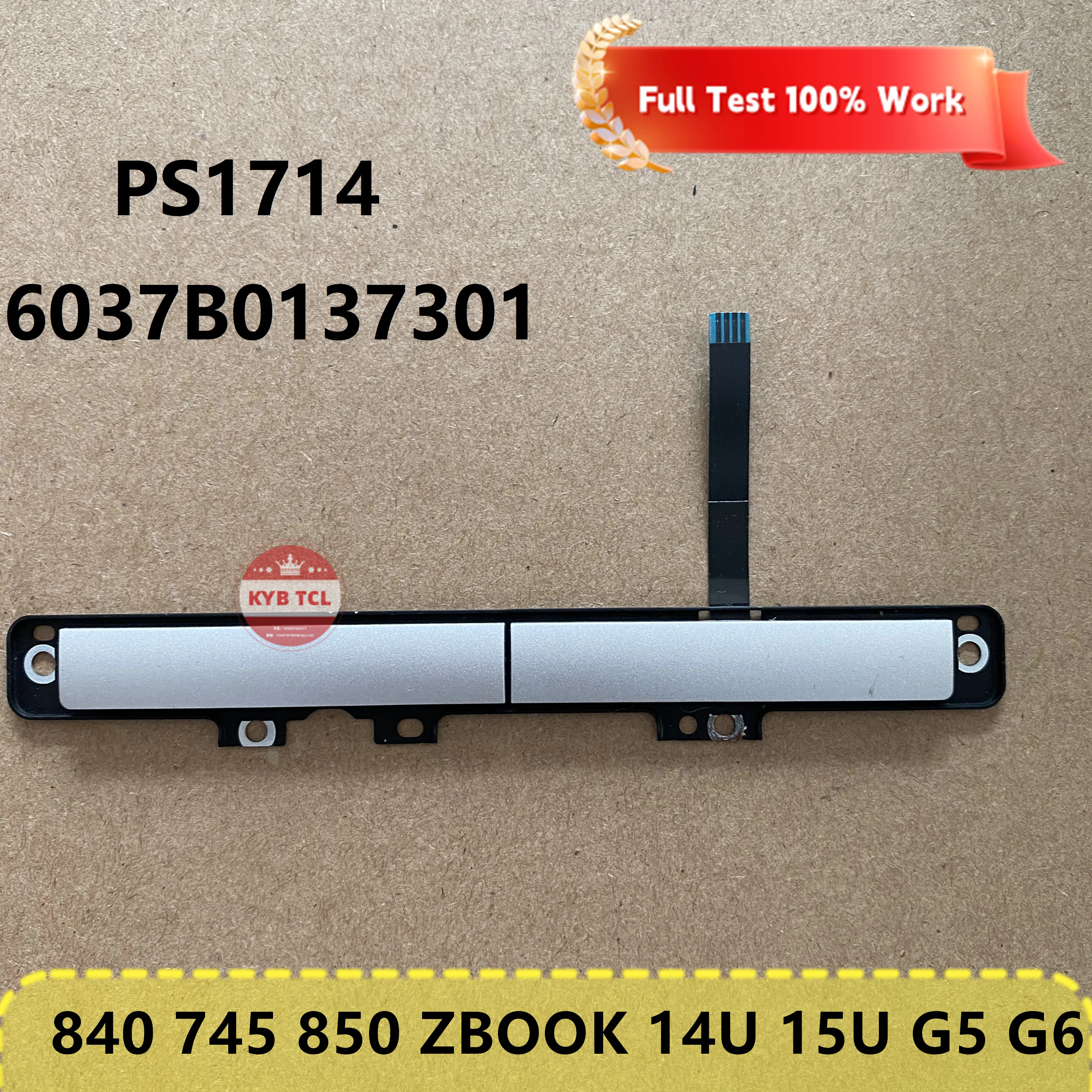 Imagem -04 - Touchpad ou Botões ou Placa do Módulo Nfc Leitor de Smartcard hp Elitebook 745 g6 840 g5 g6 Zbook 14u 15u Tm-p3352005