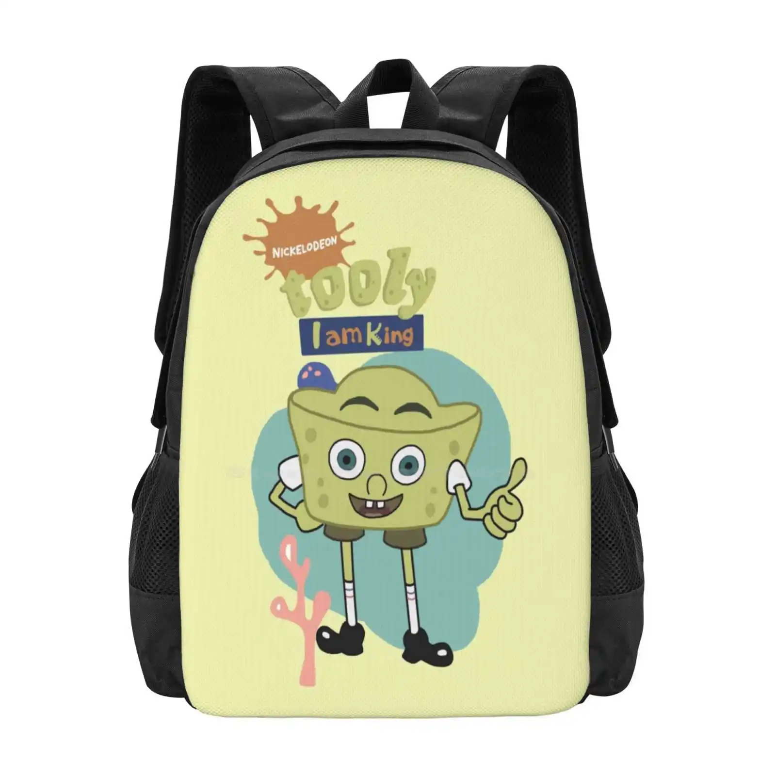 Tooly I Am King Hot Sale Backpack Fashion Bags Tooly I Am King Ocean Sea Cartoon Tv Show Kids Knockoff Bootleg Backback