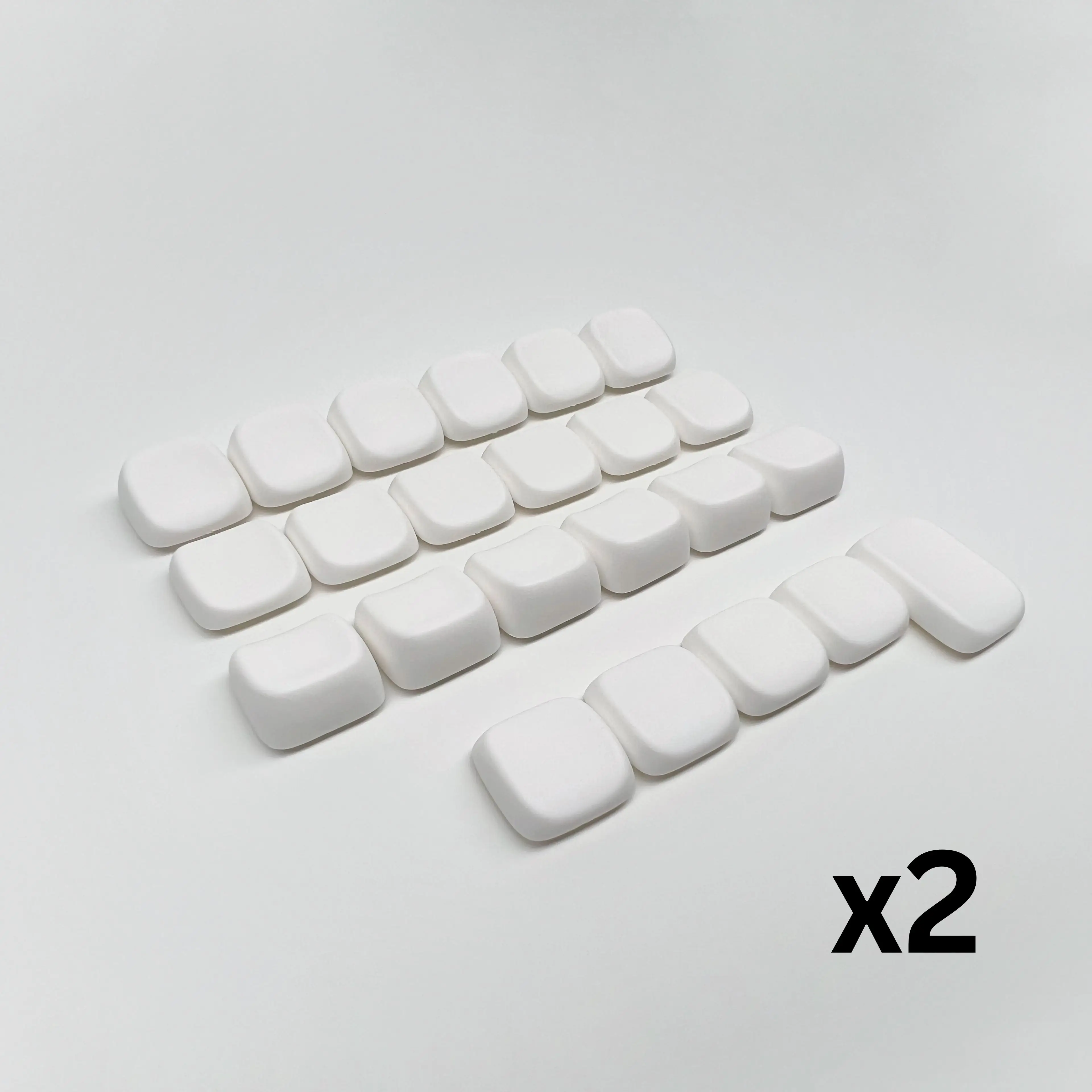 KLP Lamé Keycaps - Ingespoten PBT Low Profile Keycaps voor Kailh Choc V1 Choc V2 MX Switches KLP Lame MX Keycap