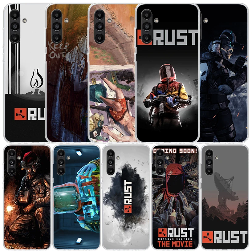 Shooting Rust Game Phone Case For Samsung Galaxy A55 A54 A52 A53 A15 A14 A12 A13 A25 A24 A22 A23 A35 A34 A32 A33 A04S A02S A03S