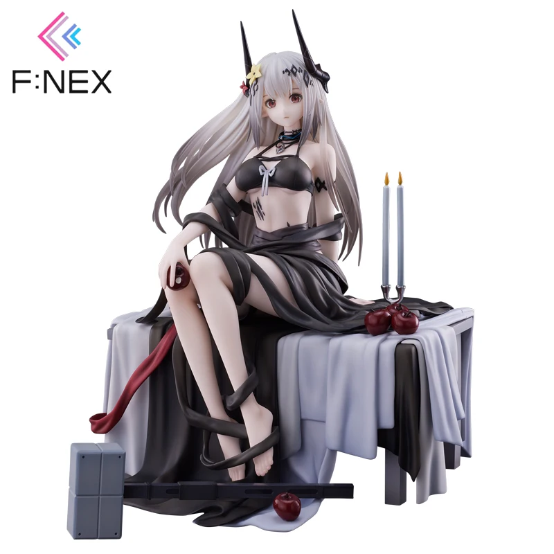 In Stock Genuine Original F:NEX Mudrock Arknights Quiet Midnight DN06 Ver. Action Anime Figure Collectible Model Dolls Ornament