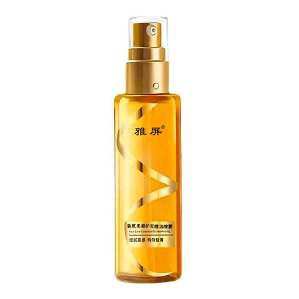 100ml ยาวนานน้ําหนักเบาผมนุ่มสเปรย์ผมน้ํามันผลิตภัณฑ์ Head-care Oil Essential Smoothing V1A6