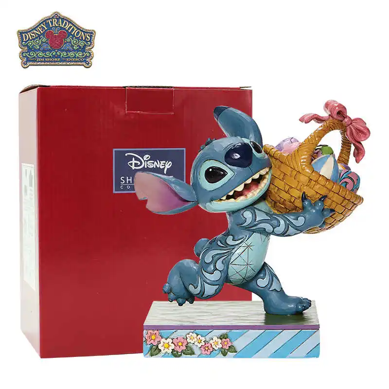 Disney Collectible Figure: Stitch from Lilo & Stitch Easter Egg Ornament, Festival Gift, Souvenir