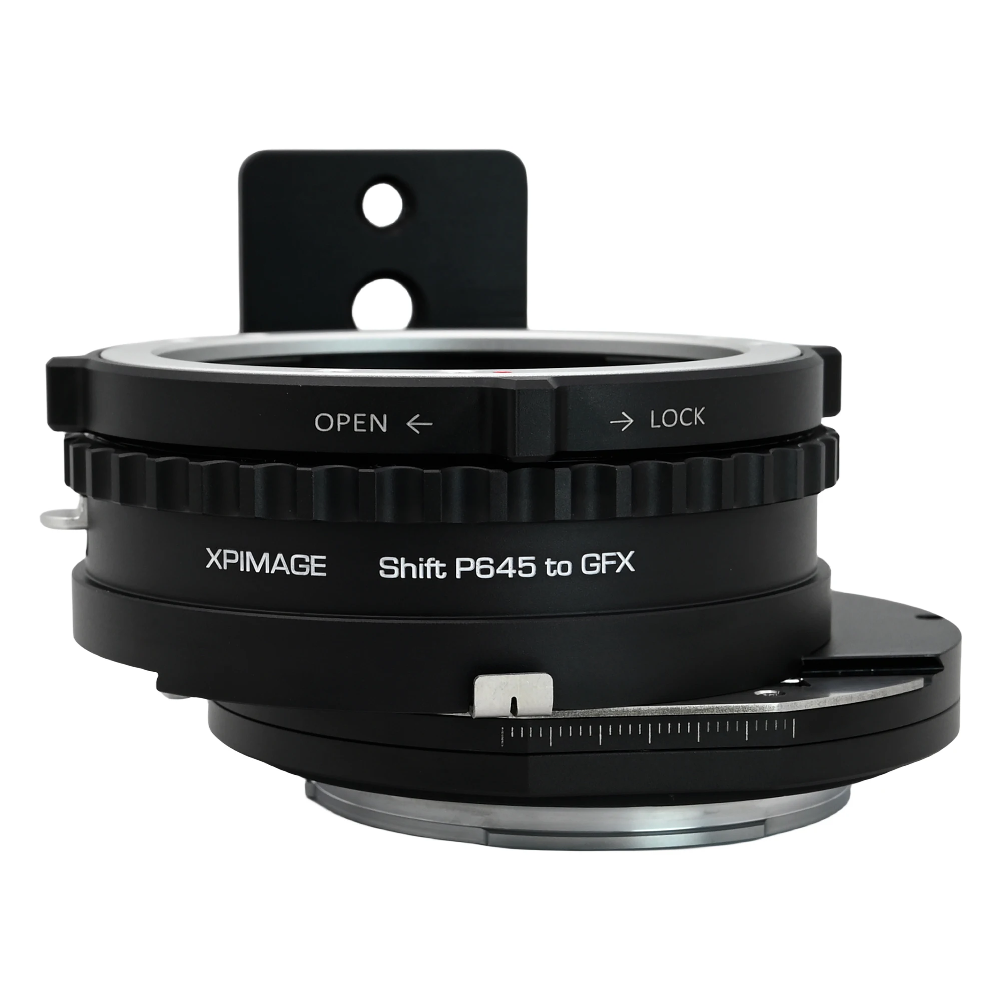 XPIMAGE Shift P645 to GFX Lens Mount Adapter Ring Compatible with Pentax 645 Lenses to Fujifilm G Cameras GFX50 GFX100