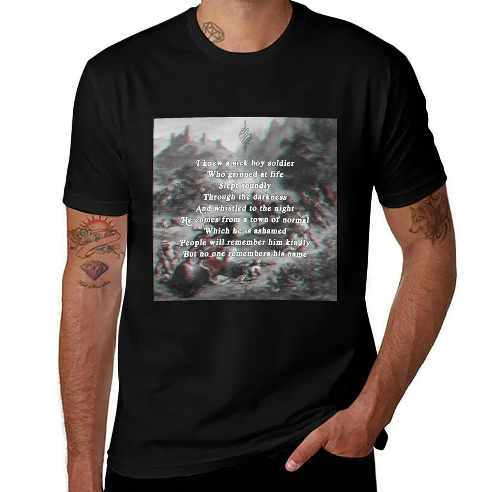 

Sick Boy Soldier - Palaye Royale T-Shirt vintage street wear blanks oversized t shirts for men