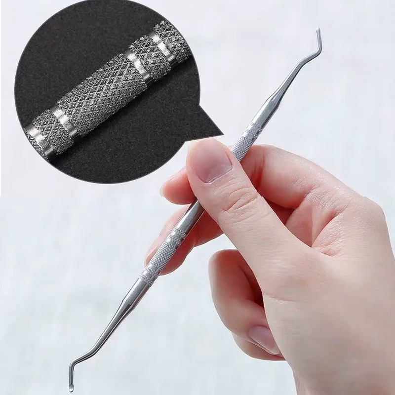 Toe Nail Care Hook Ingrown Double Ended Ingrown Toe Correction Lifter File Manicure Pedicure Toenails Clean Foot Care Tool