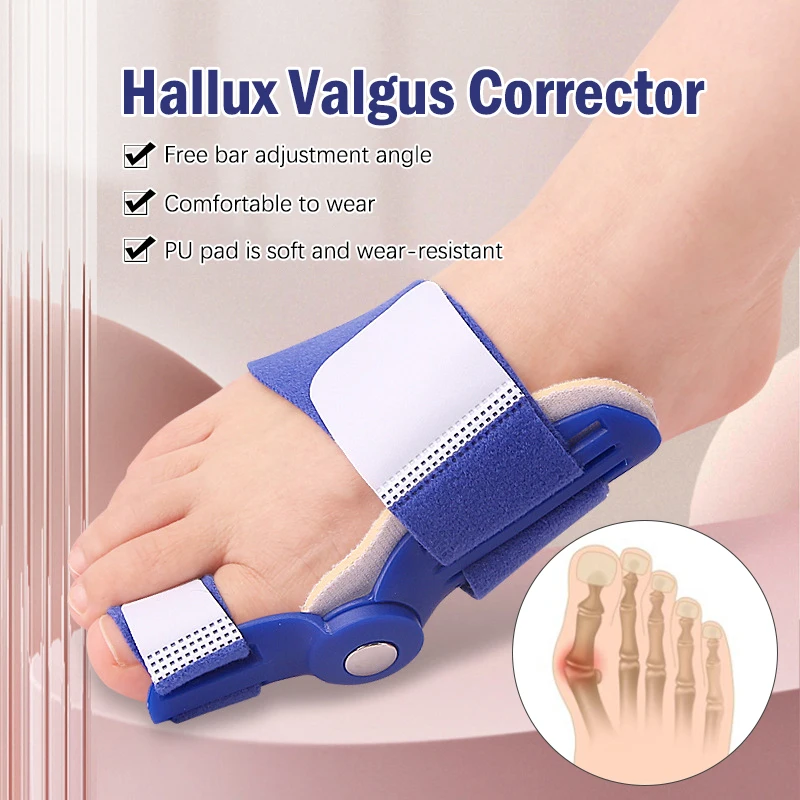 1Pcs Big Bone Toe Bunion Splint Straightener Corrector Foot Pain Relief Hallux Valgus Feet Care Protector Foot Care Tools