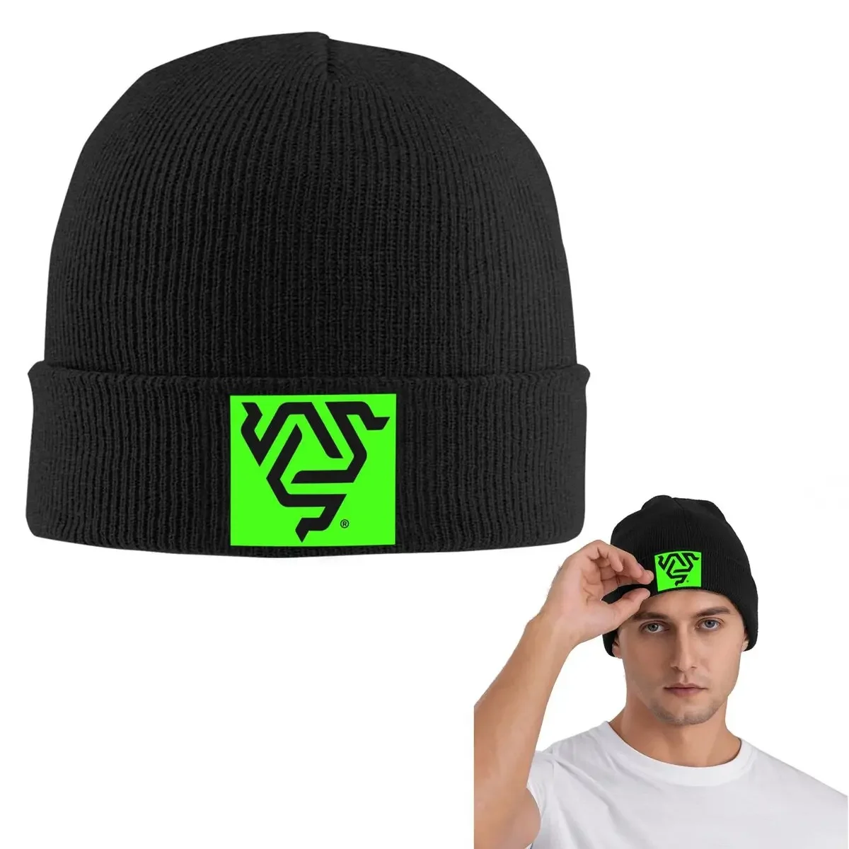 New Razer Warm Knitted Cap Fashion Bonnet Hat Autumn Winter Outdoor Beanies Hats for Men Women Adult