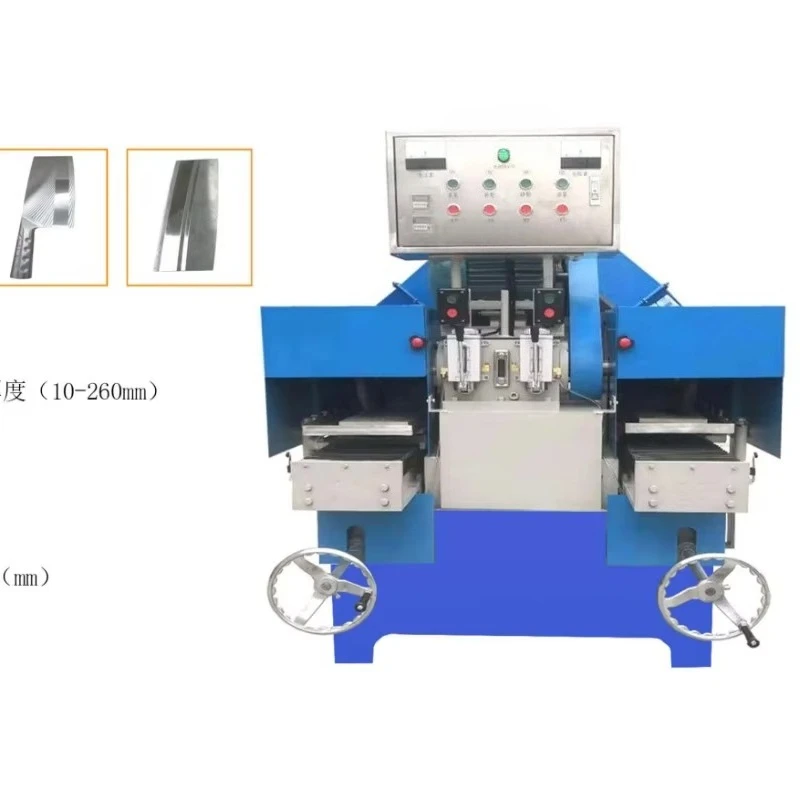 Hydraulic Double-Head Nylon Wheel Sander for Metal Tools 2-3X Faster High-Precision Grinding Curved/Flat/Bevel Edges