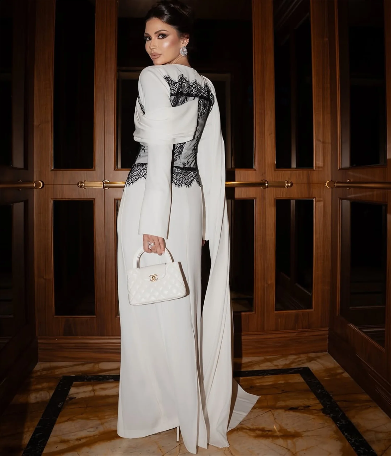 ชุดเดรสออกงานหรูหราของลูซี่ ปี 2025 ชุดแต่งงานสั่งตัดสำหรับงานปาร์ตี้ ชุดราตรีสำหรับผู้หญิง ชุดราตรีทรงเมอร์เมด