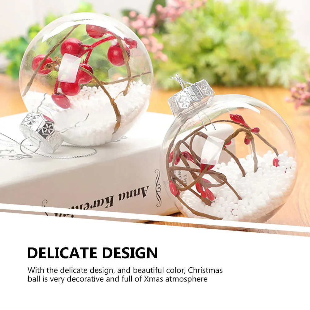 

12Pcs Xmas Balls Pendants Decorative Ornaments for Christmas Tree Party Supplies Christmas Tree Ornaments Xmas Balls Pendants