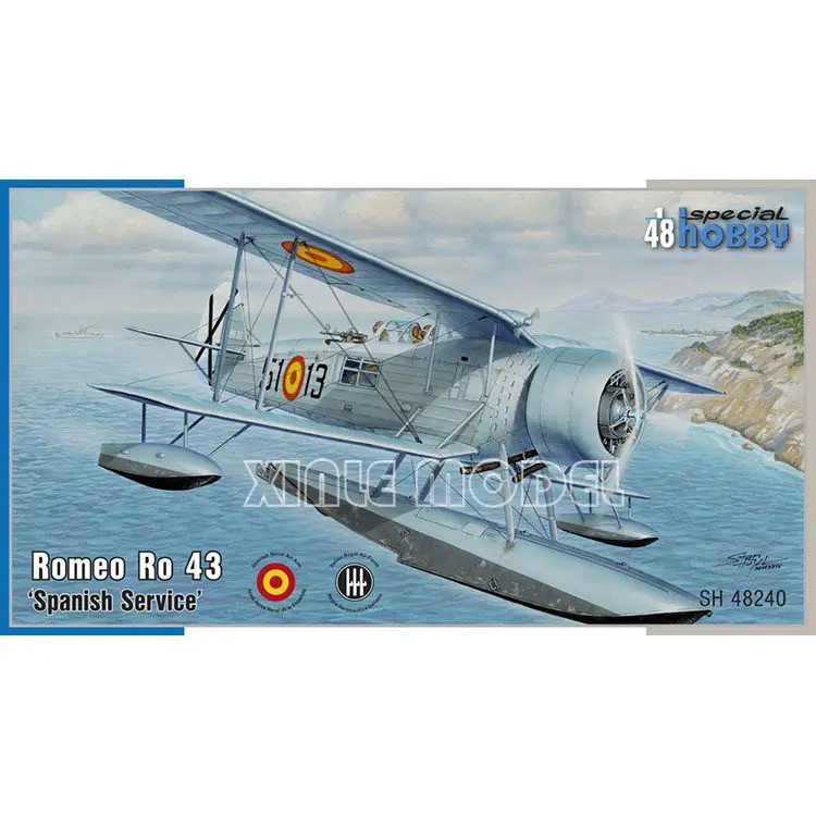 

Специальный набор для сборки пластиковой модели самолета Special Hobby SH48240 IMAM Romeo Ro.43 1/48