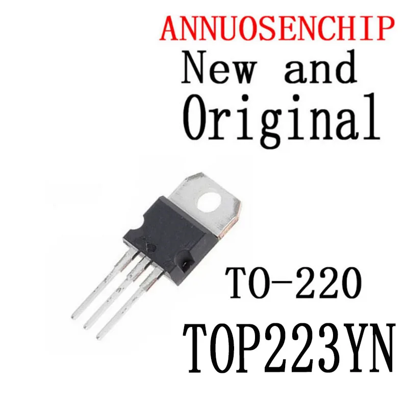 10PCS New and Original TO220 TOP223 TO-220 223YN TOP223Y Three-terminal Off-line PWM Switch TOP223YN