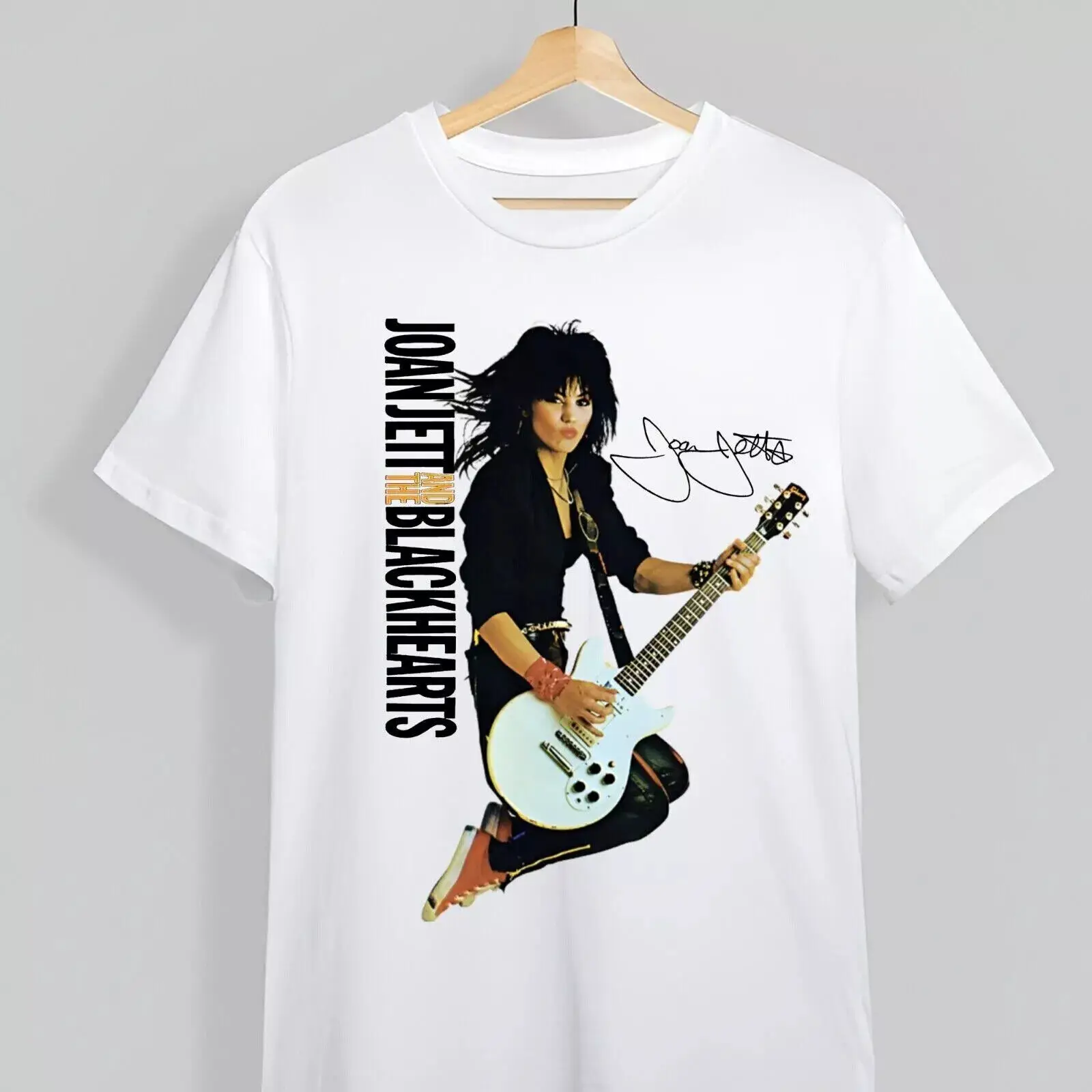 Hot Joan Jett Singer Shirt New Rare T-Shirt