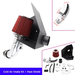 Cold Air Intake Kit + Heat Shield Fits Toyota Camry XLE 2.4L L4 2007-2009
