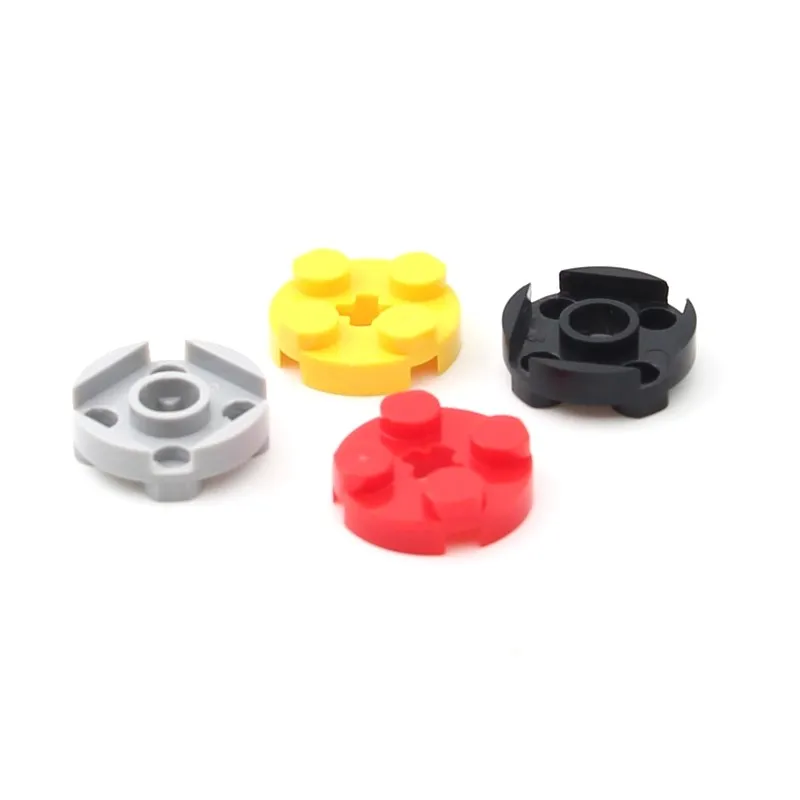10PCS 4032 3/4 Circular Plate Building Block Moc Color Compatible with Brick DIY Children's Toy Assembly Box