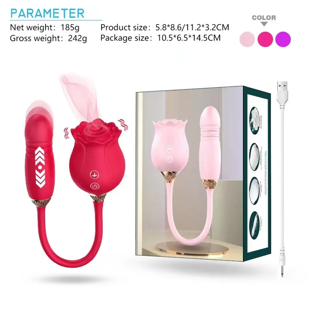 lovely sex toys Mini Small Red Pink Purple Sex Rose Toys: Real-World Review of the 12-Mode  Vibrating