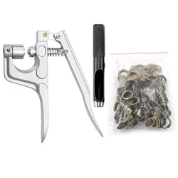 12mm Eyelets Leverage Pliers Curtain Holes Shower Curtain Installation Tools Buttonholes Rivet Buttons Molds Metal Rope Eyelet