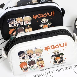 Anime Haikyuu!! Shoyo Hinata Tobio Kageyama Oikawa Tooru Cosplay Pen case large capacity Stationery Student multifunctional